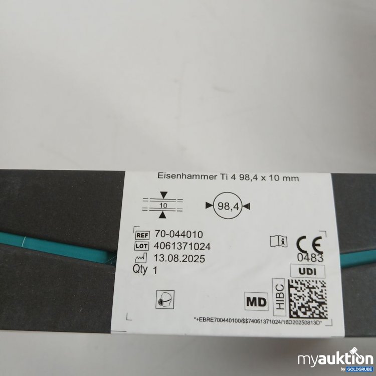 Artikel Nr. 442371: Dental Concept Systems Eisenhammer Ti 4 98.4 x 10 mm