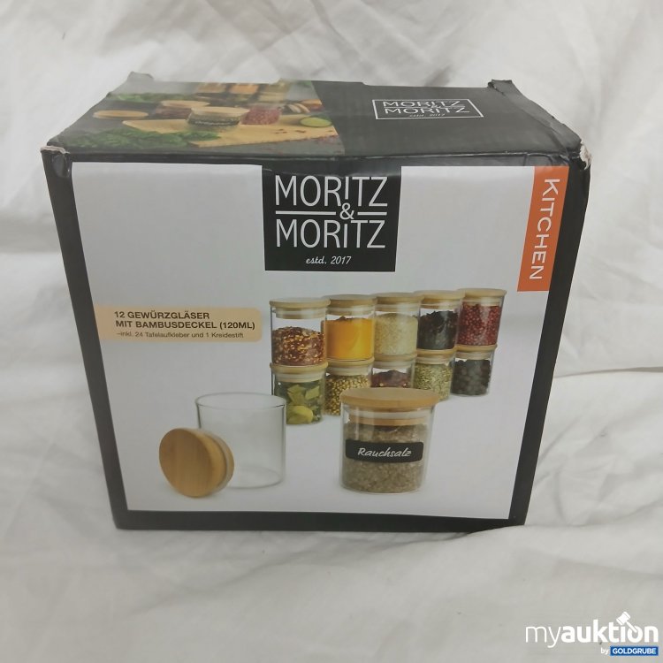 Artikel Nr. 817371 Artikel Nr. 817371: Moritz&Moritz 12 Gewürzgläser 120ml