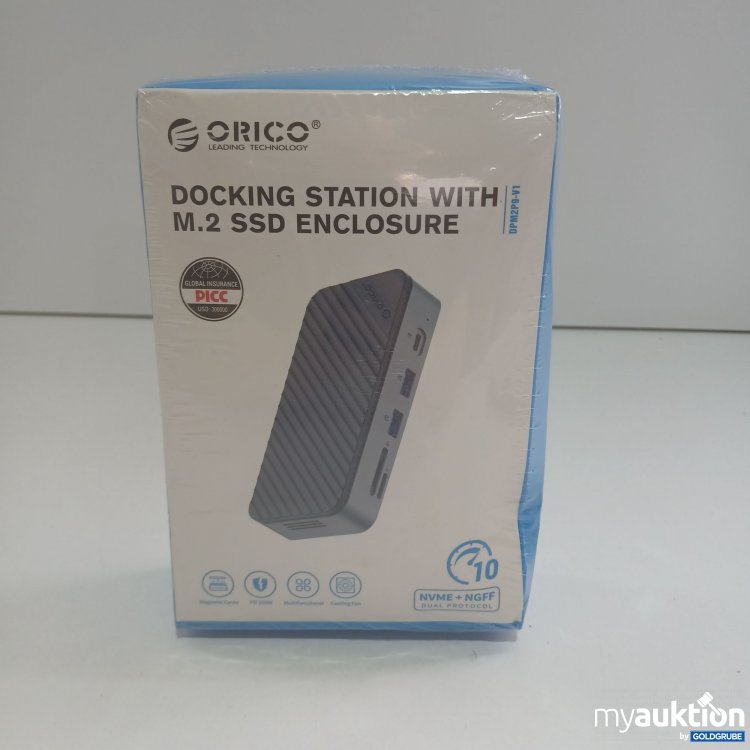 Artikel Nr. 825371: Orico Docking Station with M.2 SSD Enclosure