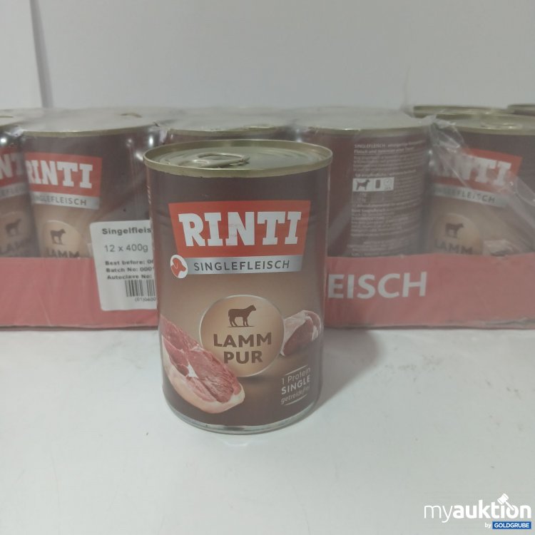 Artikel Nr. 846371: Rinti Lamm pur 12x400g