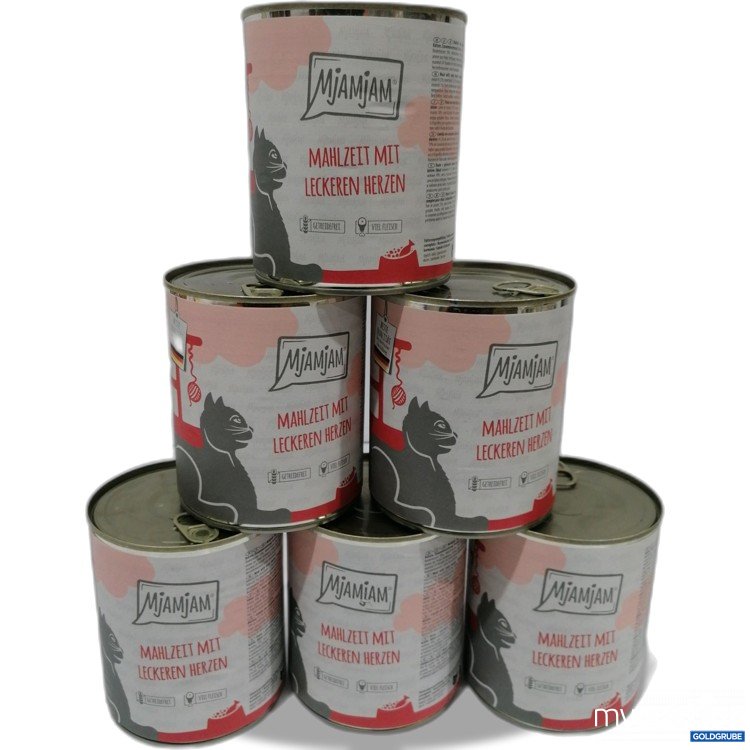 Artikel Nr. 890371: Mjamjam Mahlzeit mit Leckerem Herzen 6x800g