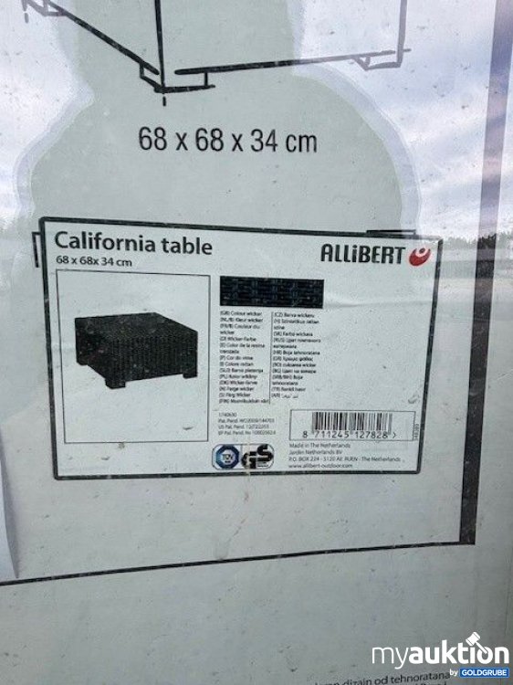 Artikel Nr. 904371: Allibert California Table