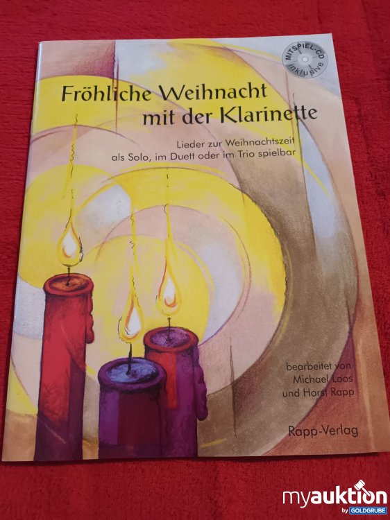 Artikel Nr. 907371: Buch, Fröhliche Weihnacht mit der Klarinette