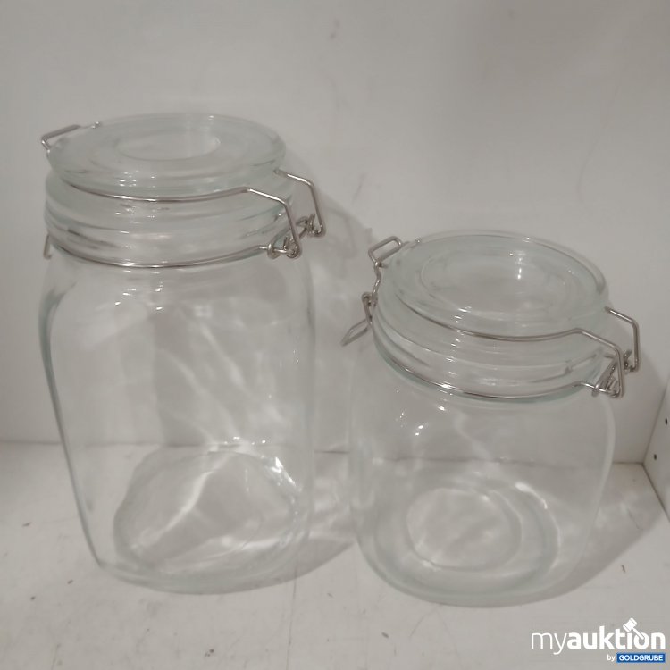 Artikel Nr. 929371: Wonea Einmachglas XL WO-10434 + L WO-10433