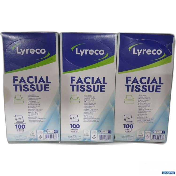 Artikel Nr. 934371 Artikel Nr. 934371: Lyreco Facial Tissue 100 Sheets
