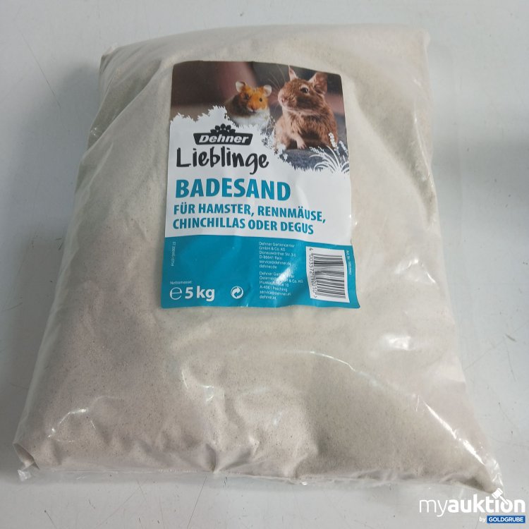 Artikel Nr. 958371: Lieblinge Badesand für Hamster, Rennmäuse, Chinchillas oder Degus 5kg 