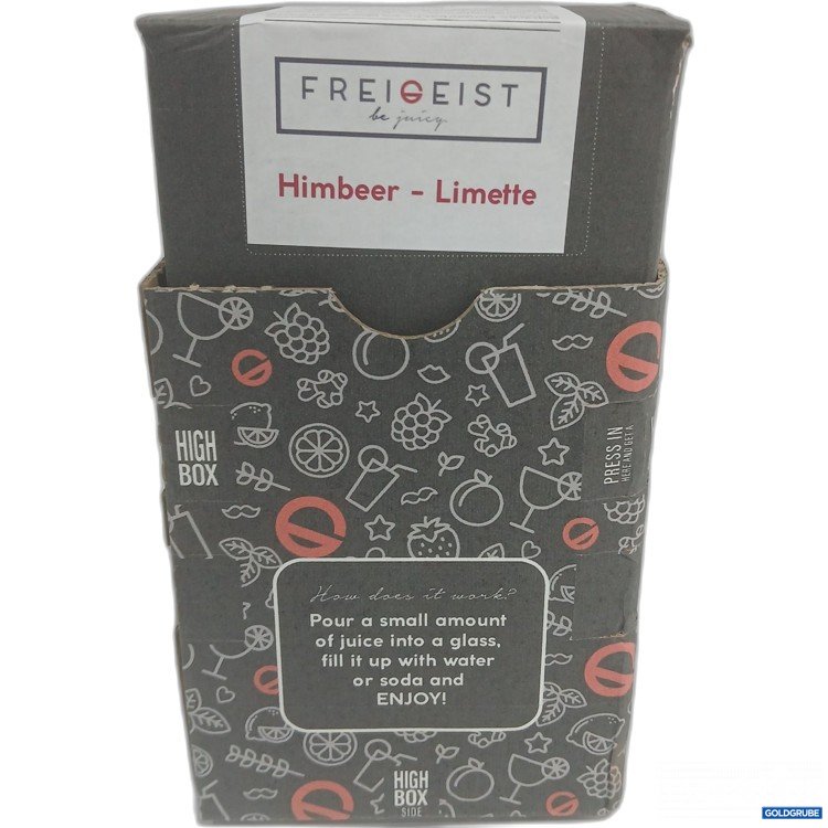 Artikel Nr. 960371: Freigeist Himbeer-Limette Getränke Konzentrat 1,5L 