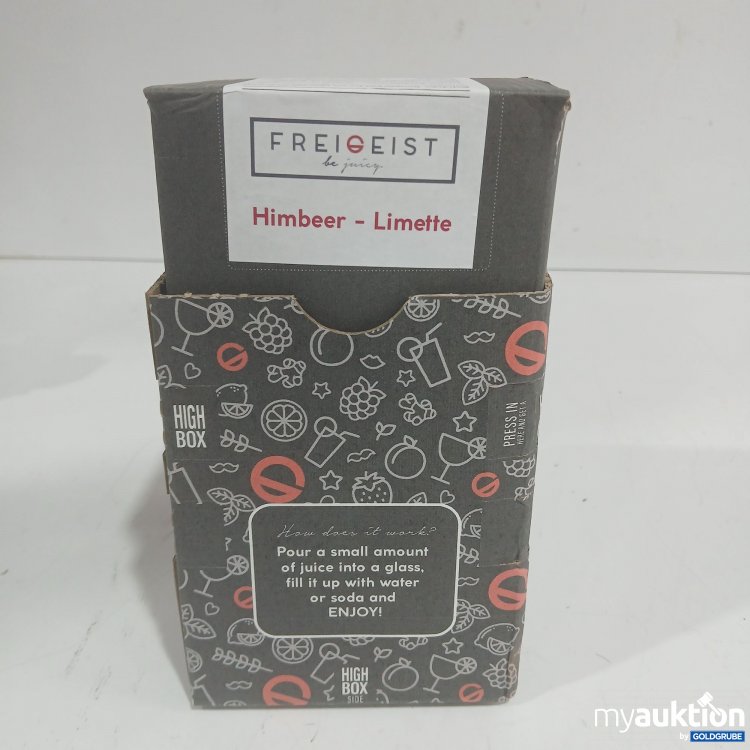 Artikel Nr. 960371: Freigeist Himbeer-Limette Getränke Konzentrat 1,5L 
