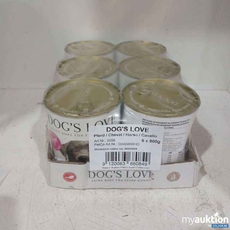 Artikel Nr. 978371: DOG'S LOVE Pferd 6x800 g