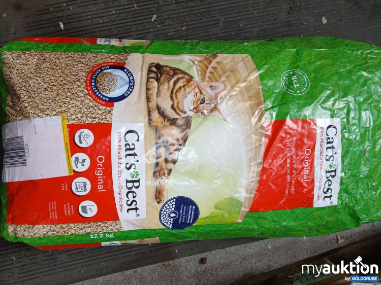 Artikel Nr. 997371 Artikel Nr. 997371: Cat's Best Pflanzliches Streu 17,2kg