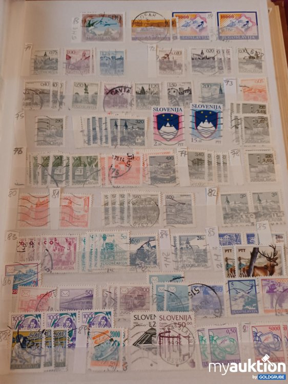Artikel Nr. 390372 Artikel Nr. 390372: Briefmarken Album bunt gemischt, 60 Seiten