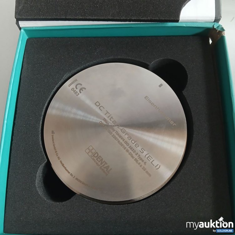 Artikel Nr. 442372: Dental Concept Systems Eisenhammer Ti 5 (ELI) 98,4x25mm