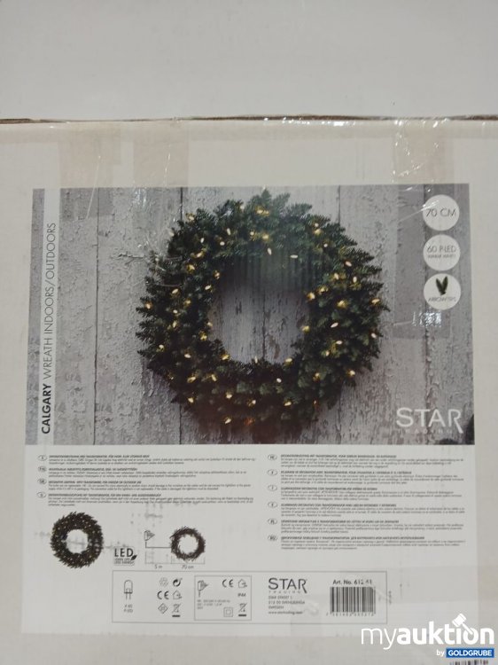 Artikel Nr. 447372 Artikel Nr. 447372: STAR Calgary Wreath 70 cm