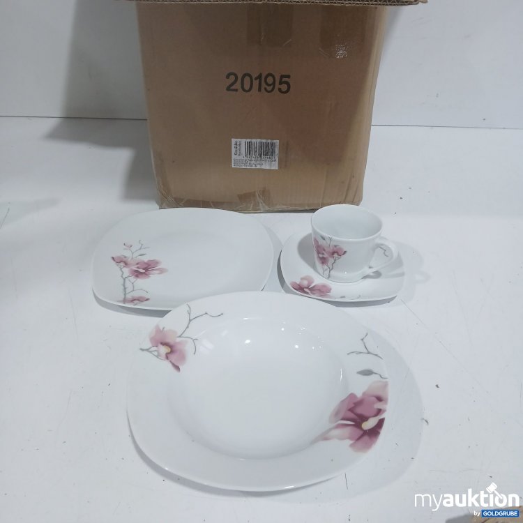 Artikel Nr. 463372 Artikel Nr. 463372: Creatable Porzellan Haus Porzellan Geschirrset mit Blumenmuster 24tlg. 20195