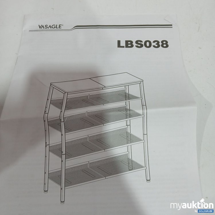 Artikel Nr. 808372 Artikel Nr. 808372: Vasagle Regal LBS038