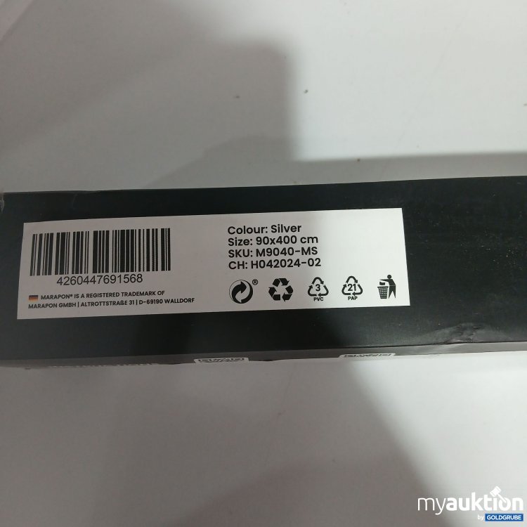 Artikel Nr. 818372: Marapon Static Adhesive Mirror Film Silver 90x400cm M9040-MS