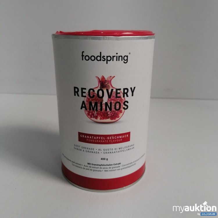 Artikel Nr. 855372 Artikel Nr. 855372: Foodspring Recovery Aminos Granatapfel 400g