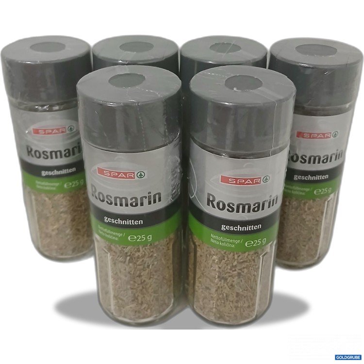 Artikel Nr. 929372: Spar Rosmarin geschnitten 6x25g
