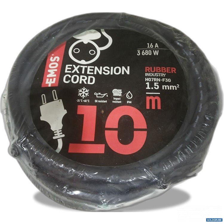 Artikel Nr. 934372 Artikel Nr. 934372: EMOS Extension Cord 10 m 3680W