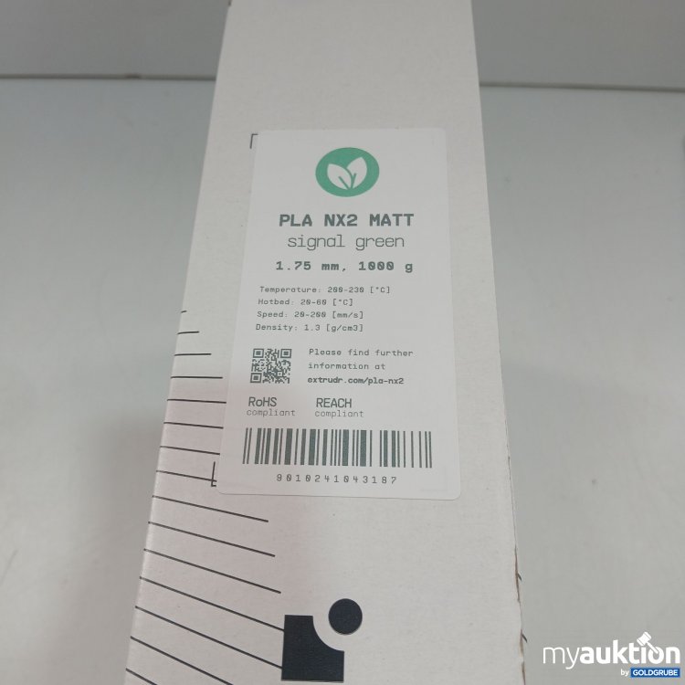 Artikel Nr. 971372 Artikel Nr. 971372: Extrudr Pla nx2 Matt Signal green 1.75mm 1000g