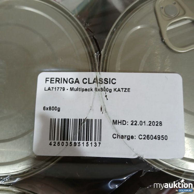 Artikel Nr. 978372: Feringa Classic Katzenfutter Multipack 6x800g