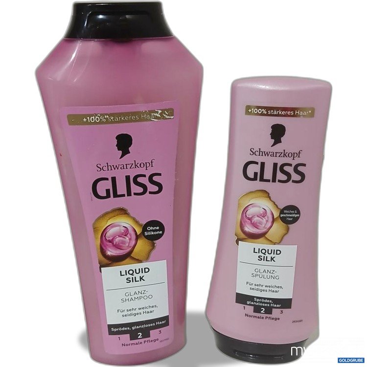 Artikel Nr. 982372: Schwarzkopf GLISS Liquid Silk Glanz-Shampoo 200 und 400ml