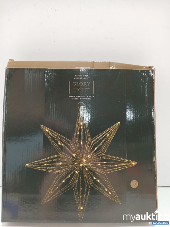 Artikel Nr. 447373 Artikel Nr. 447373: GLORY LIGHT Svena Star Gold 32 cm