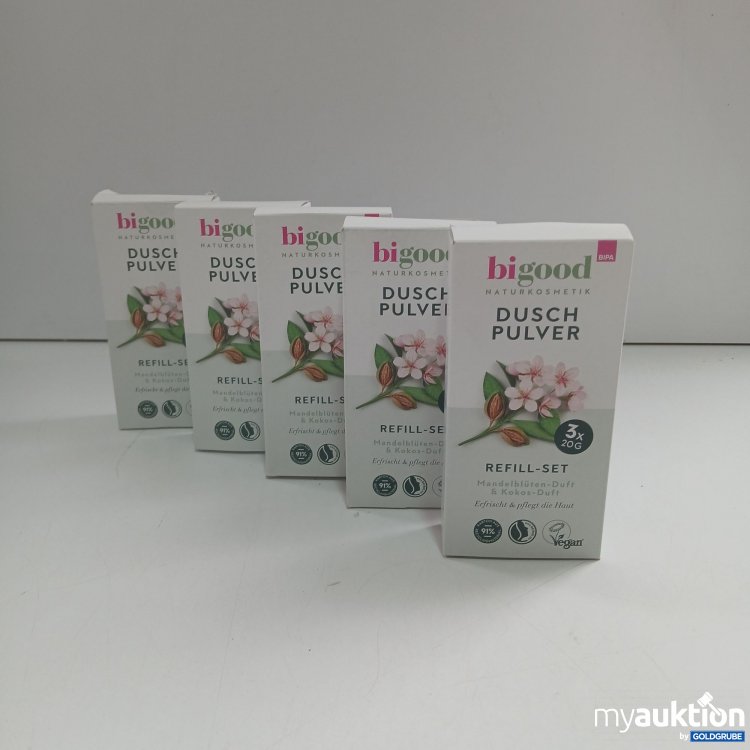 Artikel Nr. 815373: BiGood Dusch Pulver Refill-Set 5x60g
