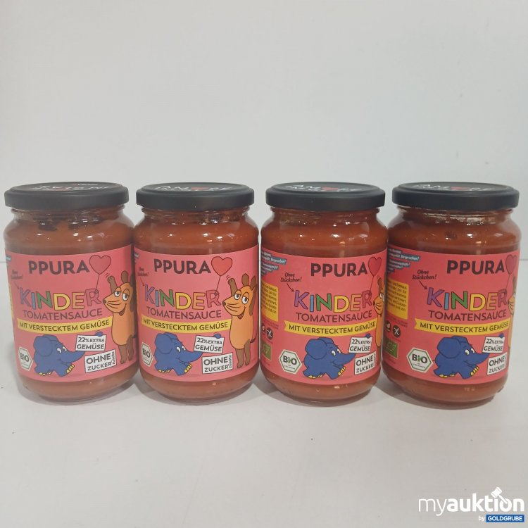 Artikel Nr. 848373 Artikel Nr. 848373: Ppura Kinder Tomatensauce je 340g