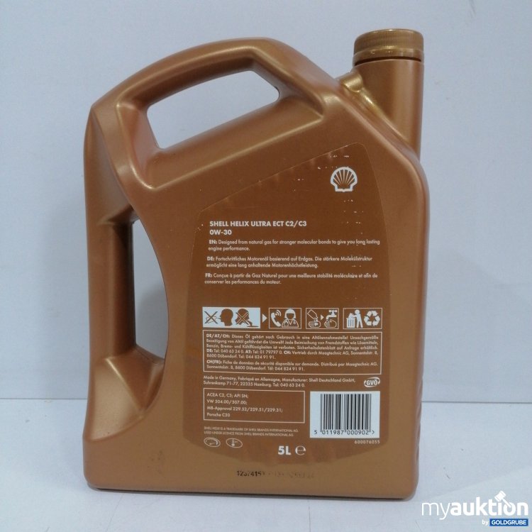 Artikel Nr. 850373: Shell Helix Ultra ECT C2/C3 0W-30, 5L