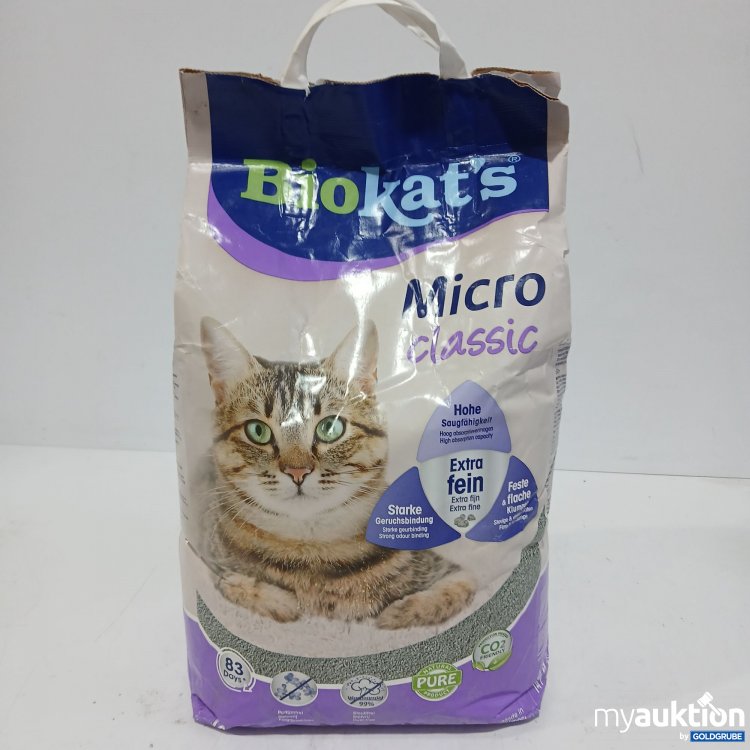 Artikel Nr. 871373: Biokat's  Micro Classic Katzenstreu 14l 