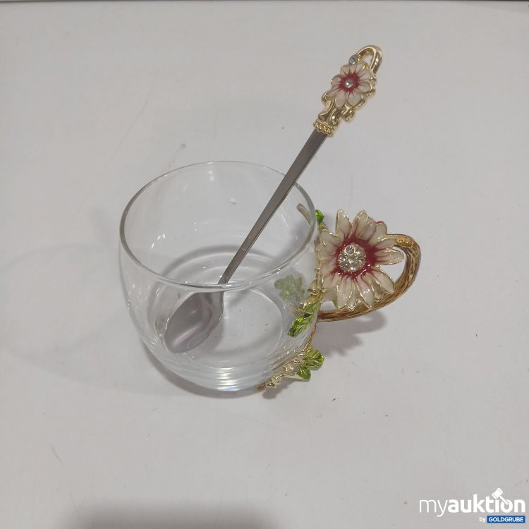 Artikel Nr. 879373: Sonnenblume Kristall Bleifreie Glas