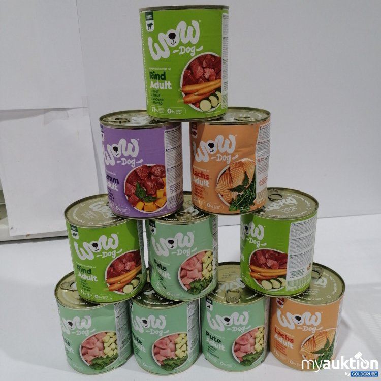 Artikel Nr. 890373: Wow Dog Hundefuttee diverse Sorten 10x800g