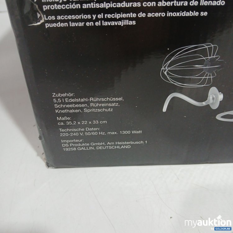 Artikel Nr. 916373 Artikel Nr. 916373: Kochwerk Küchenmaschine 5,5L