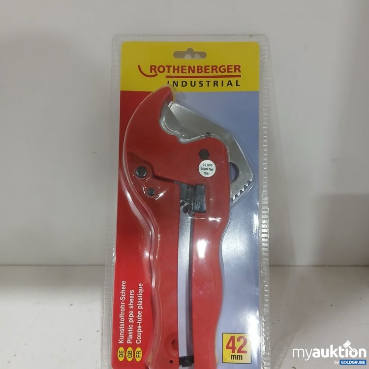 Artikel Nr. 934373 Artikel Nr. 934373: Rothenberger Kunststoffrohr-Schneider 42 mm