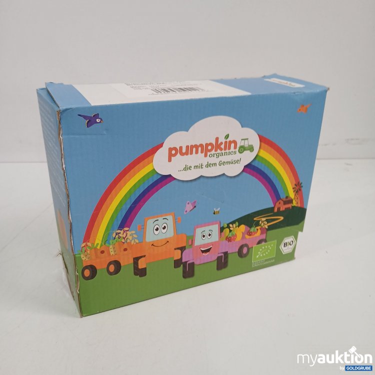 Artikel Nr. 956373: Pumpkin Bio Quetschie Kürbis,Karotte, Apfel, Banane, Pfirsich  100g x8 stk 