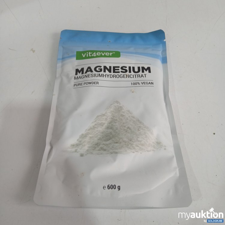 Artikel Nr. 959373: Vit4ever Magnesium Pure Powder 600g 