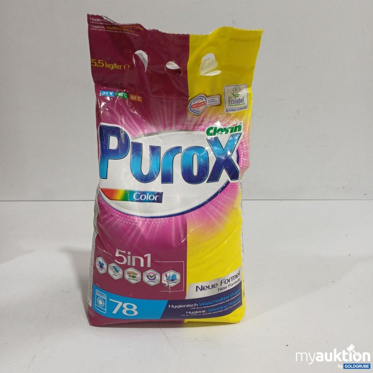 Artikel Nr. 962373 Artikel Nr. 962373: Purox Color 5in1 Waschmittel Pulver 5,5kg