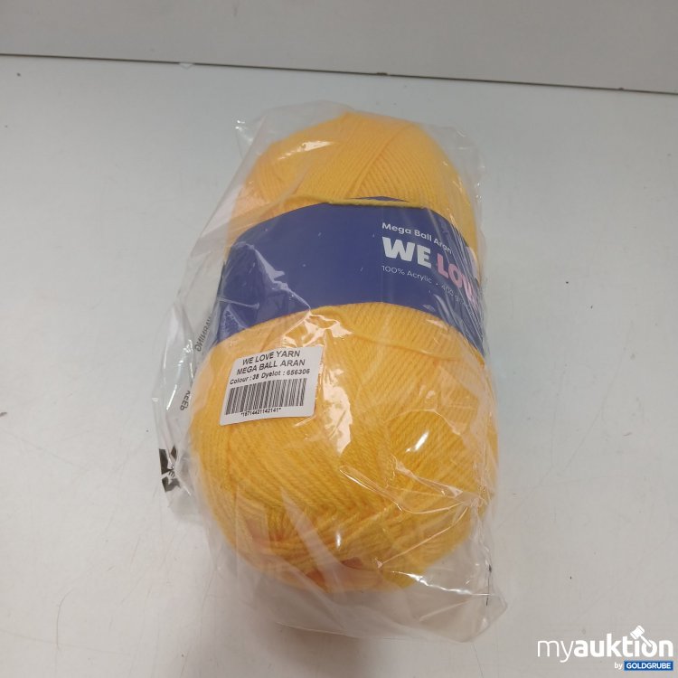 Artikel Nr. 971373 Artikel Nr. 971373: Mega Ball Aran We Love Yarn 400g Gelb