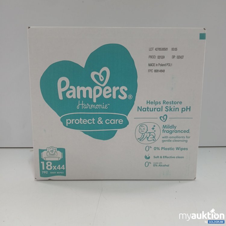 Artikel Nr. 977373: Pampers Harmonie protect&care 18x44 Baby Wipes 