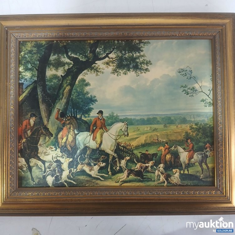 Artikel Nr. 998373 Artikel Nr. 998373: Vintage Bild mit Rahmen 32×27
