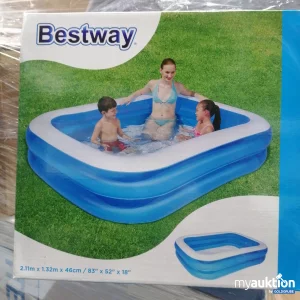 Auktion Bestway Schwimmbad 2ring family 
