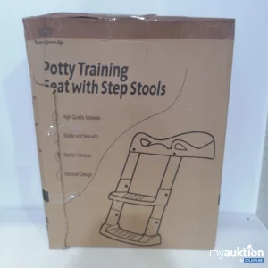 Auktion Potty Training Seat with Step Stools 