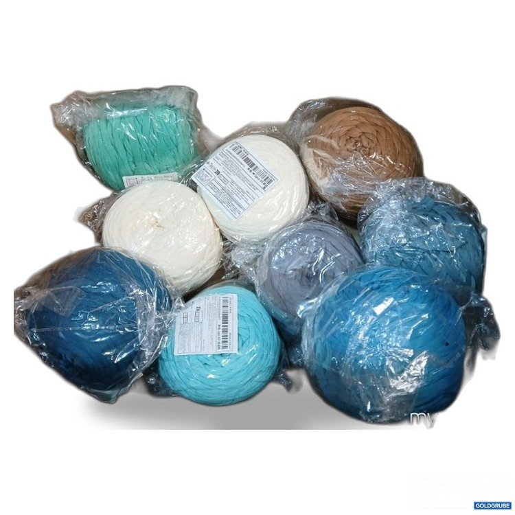 Artikel Nr. 468374: 9Stk Textil Garnstränge diverse Farben