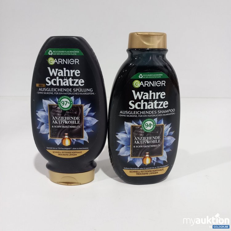 Artikel Nr. 790374 Artikel Nr. 790374: Garnier Wahre Schätze Shampoo & Spülung 200ml