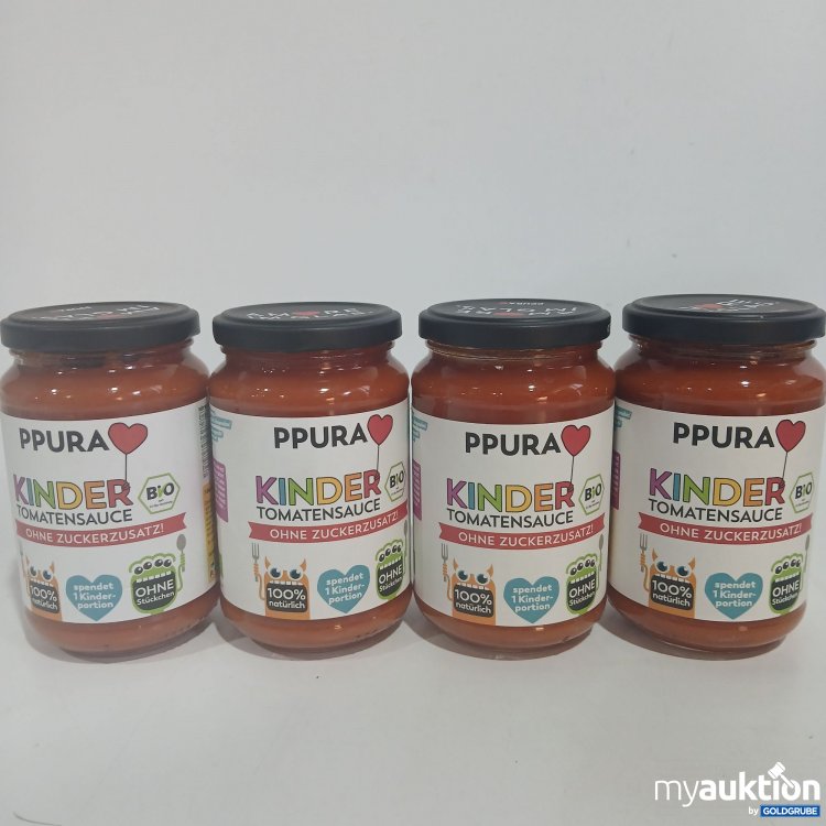 Artikel Nr. 848374 Artikel Nr. 848374: Ppura Kinder Tomatensauce ohne Zuckerzusatz je 340g
