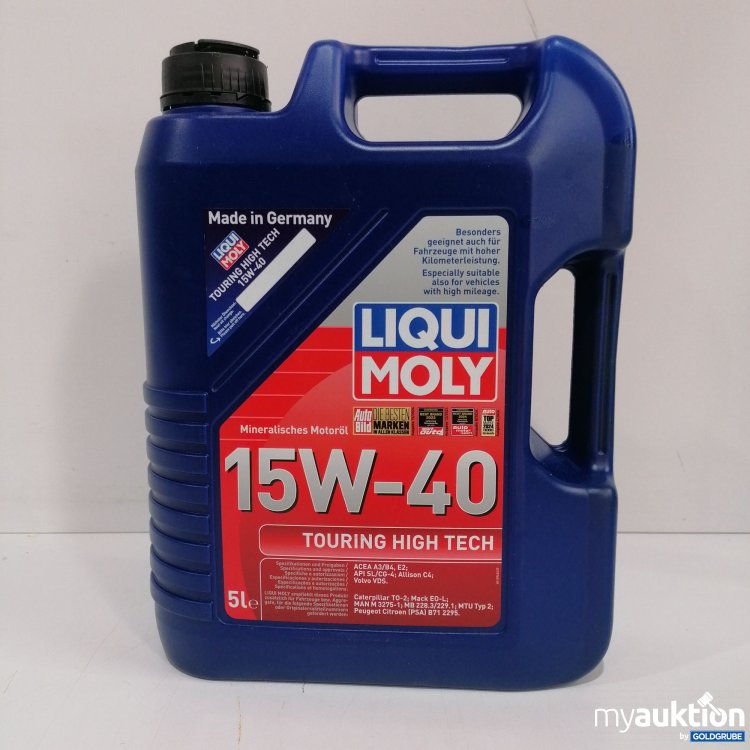 Artikel Nr. 850374: Liqui Moly 15W-40 Touring High Tech 5L