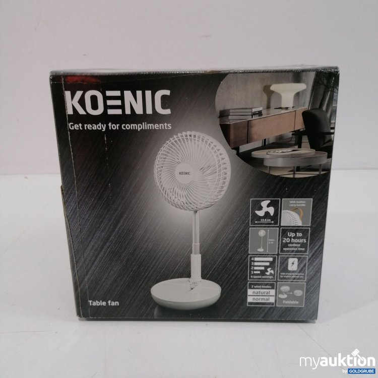 Artikel Nr. 888374 Artikel Nr. 888374: Koenic Tischventilator