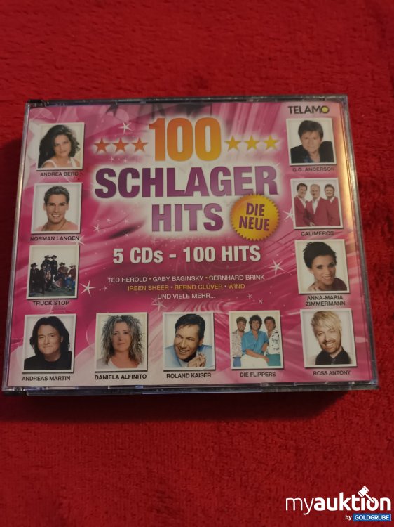 Artikel Nr. 907374: 5fach CD, 100 Schlager Hits