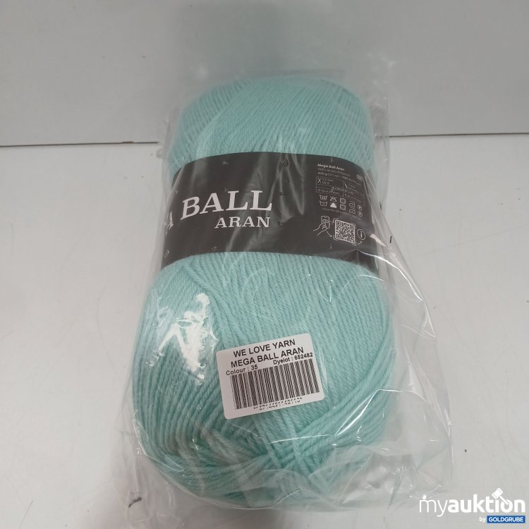 Artikel Nr. 971374 Artikel Nr. 971374: Mega Ball Aran We Love Yarn 400g Türkis
